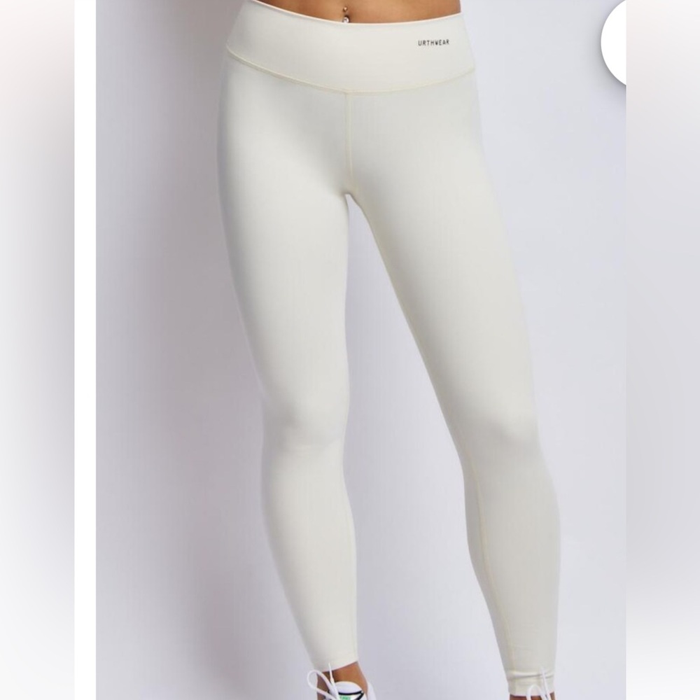 Ecomoss Medium Compression Legging, Alabaster White